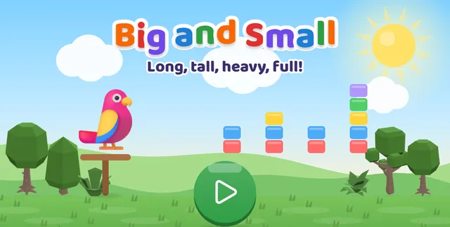 Big and Small title screen