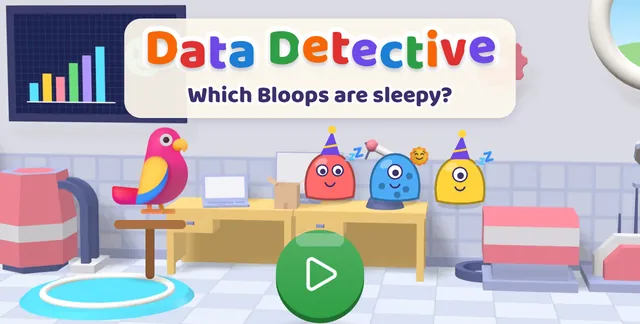 Data Detective title screen