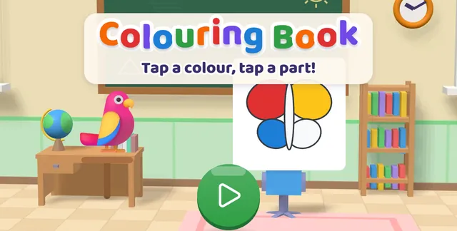 Colouring Book title screen