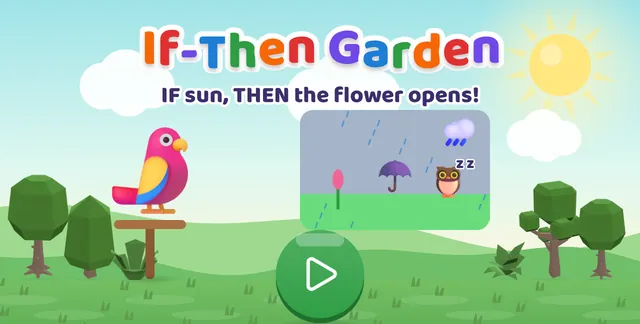 If-Then Garden title screen