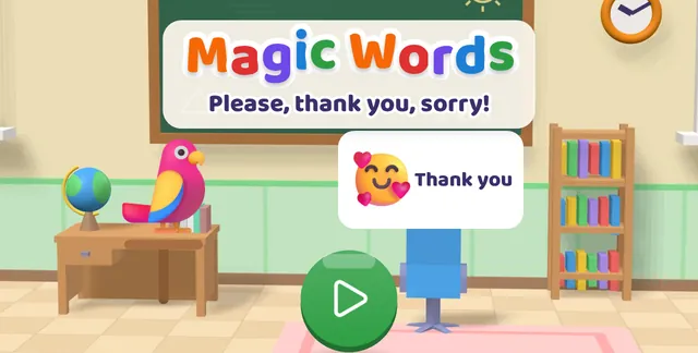 Magic Words title screen