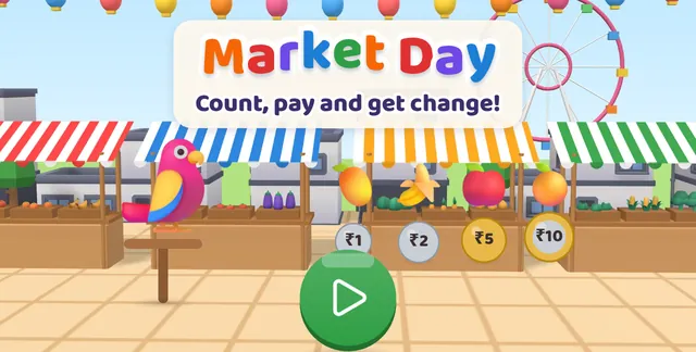 Market Day title screen