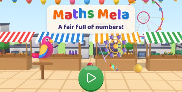 Maths Mela title screen