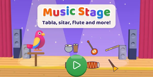 Music Stage title screen