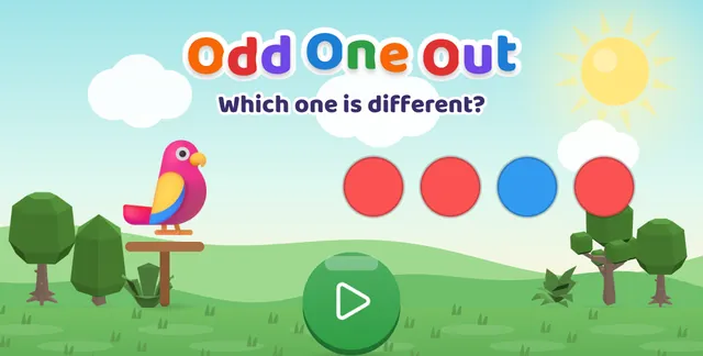 Odd One Out title screen