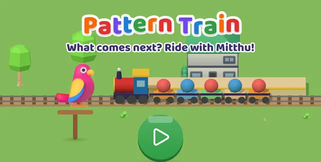 Pattern Train title screen