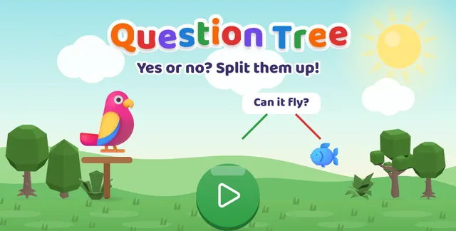 Question Tree title screen