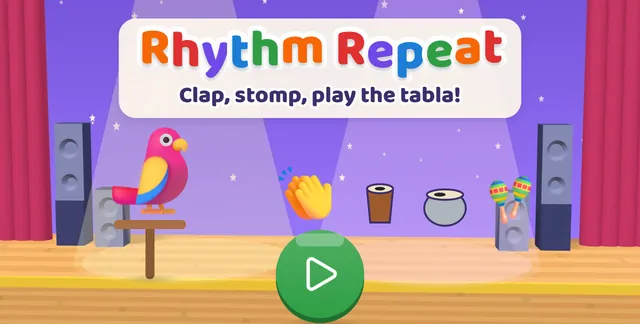 Rhythm Repeat title screen