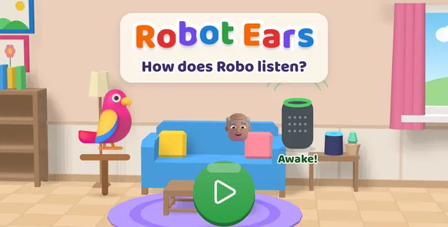 Robot Ears title screen