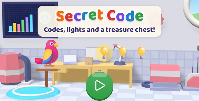 Secret Code title screen