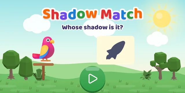 Shadow Match title screen
