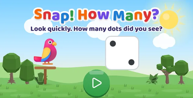 Snap! How Many? title screen