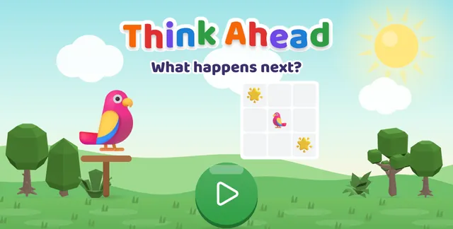 Think Ahead title screen